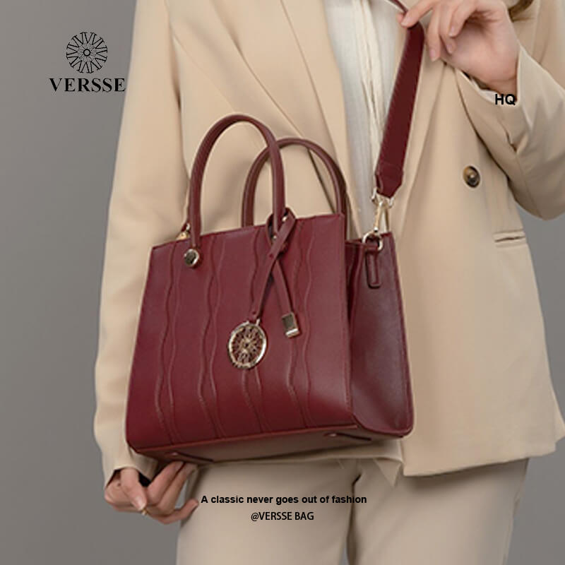 Vegan faux leather patchwork crossbody handbags